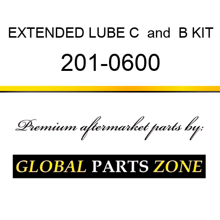 EXTENDED LUBE C & B KIT 201-0600