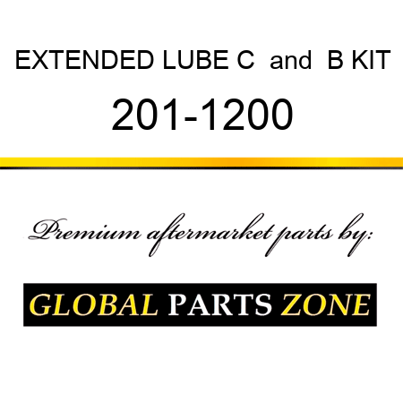 EXTENDED LUBE C & B KIT 201-1200