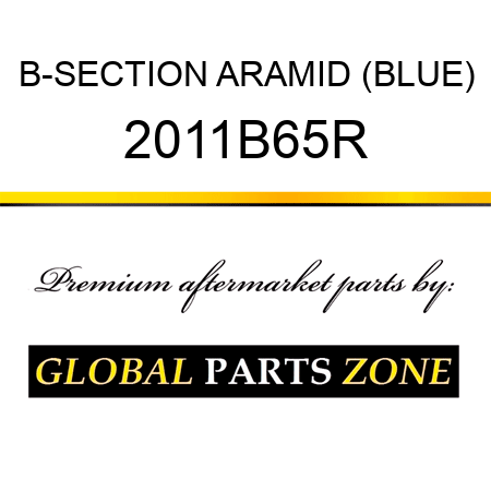 B-SECTION ARAMID (BLUE) 2011B65R