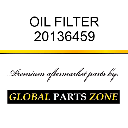 OIL FILTER 20136459