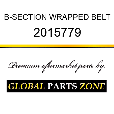 B-SECTION WRAPPED BELT 2015779