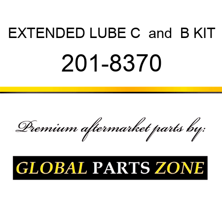 EXTENDED LUBE C & B KIT 201-8370