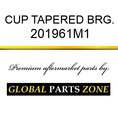 CUP TAPERED BRG. 201961M1