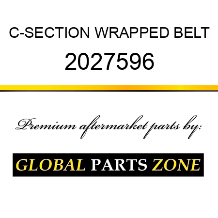 C-SECTION WRAPPED BELT 2027596