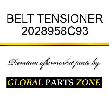 BELT TENSIONER 2028958C93