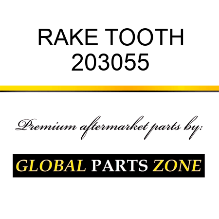 RAKE TOOTH 203055