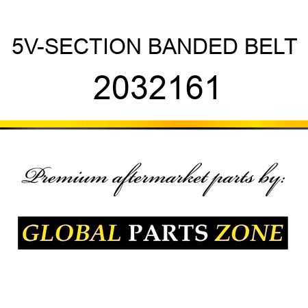 5V-SECTION BANDED BELT 2032161