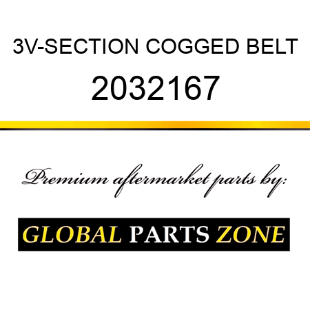 3V-SECTION COGGED BELT 2032167