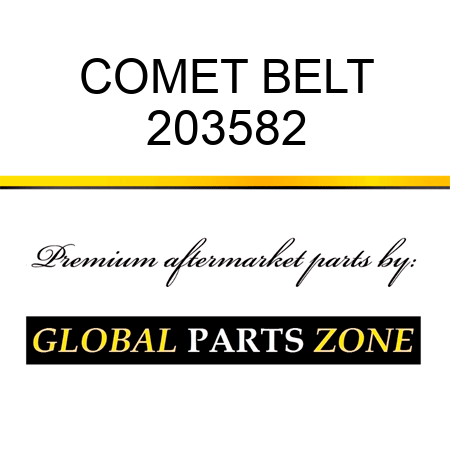 COMET BELT 203582