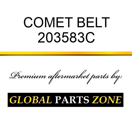 COMET BELT 203583C