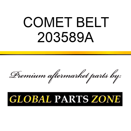 COMET BELT 203589A