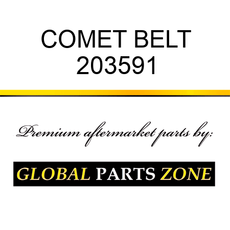 COMET BELT 203591