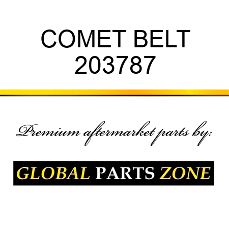 COMET BELT 203787