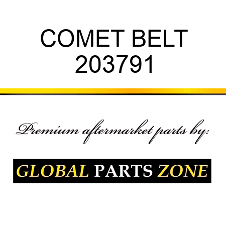 COMET BELT 203791