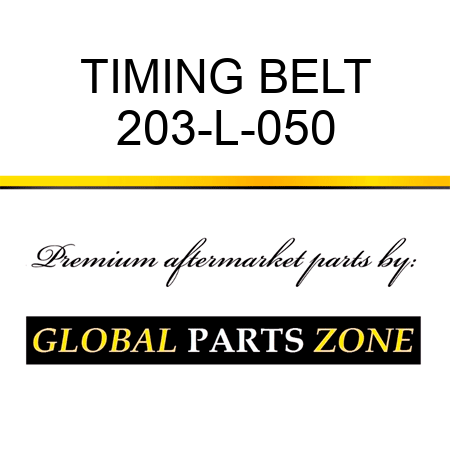 TIMING BELT 203-L-050