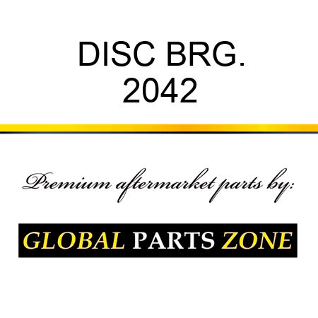 DISC BRG. 2042