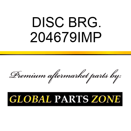 DISC BRG. 204679IMP