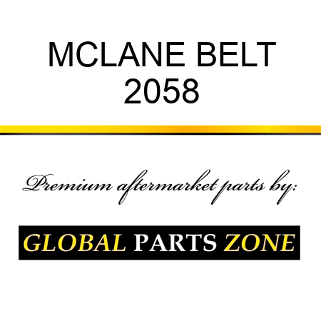 MCLANE BELT 2058