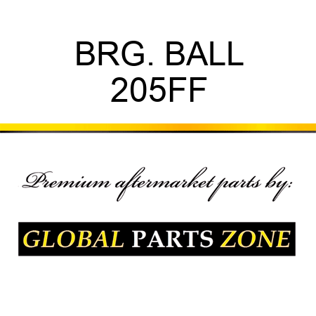 BRG. BALL 205FF