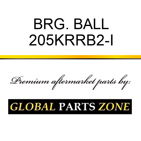 BRG. BALL 205KRRB2-I