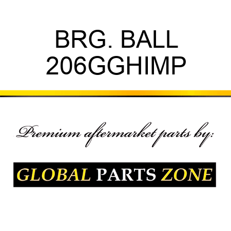 BRG. BALL 206GGHIMP