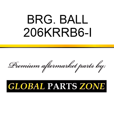 BRG. BALL 206KRRB6-I