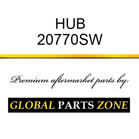 HUB 20770SW