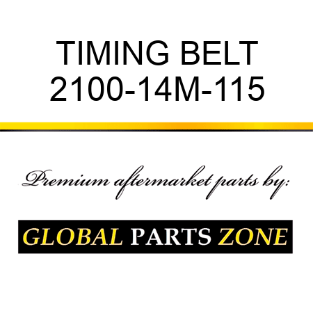 TIMING BELT 2100-14M-115