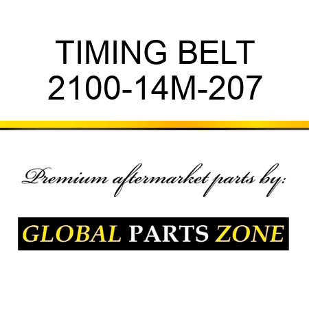 TIMING BELT 2100-14M-207