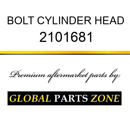 BOLT CYLINDER HEAD 2101681