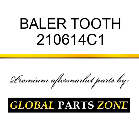 BALER TOOTH 210614C1