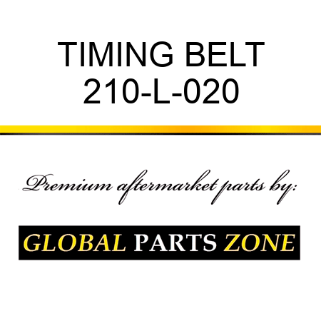 TIMING BELT 210-L-020