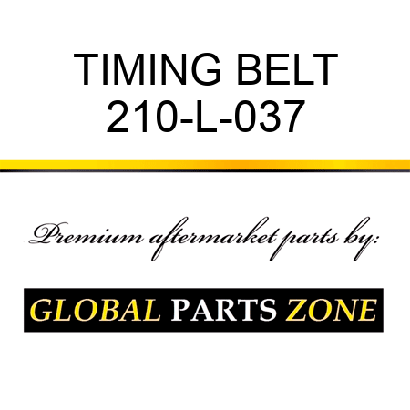 TIMING BELT 210-L-037