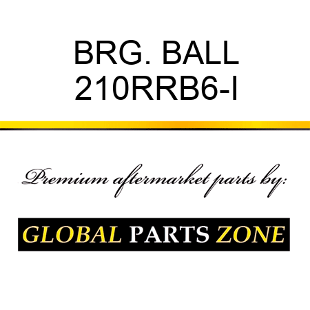 BRG. BALL 210RRB6-I