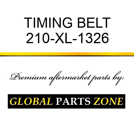 TIMING BELT 210-XL-1326