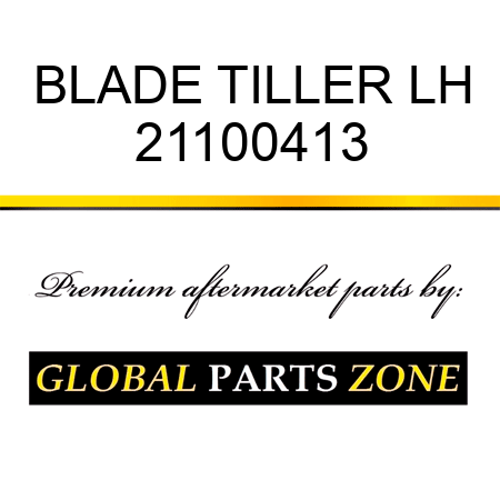 BLADE TILLER LH 21100413