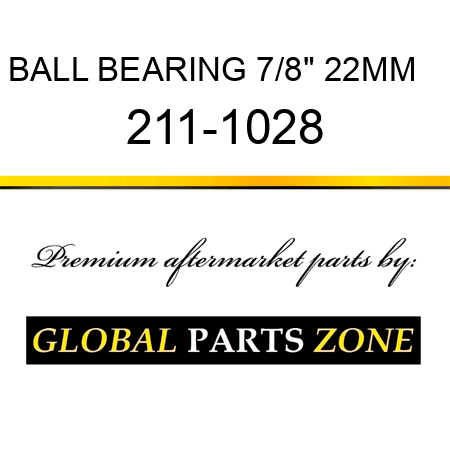 BALL BEARING 7/8