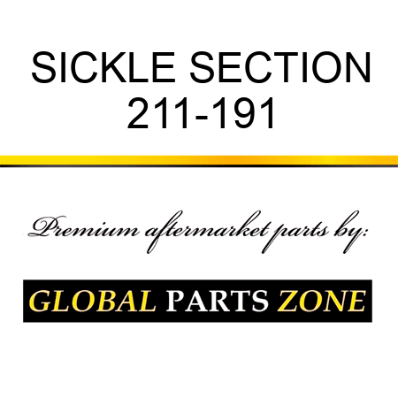 SICKLE SECTION 211-191