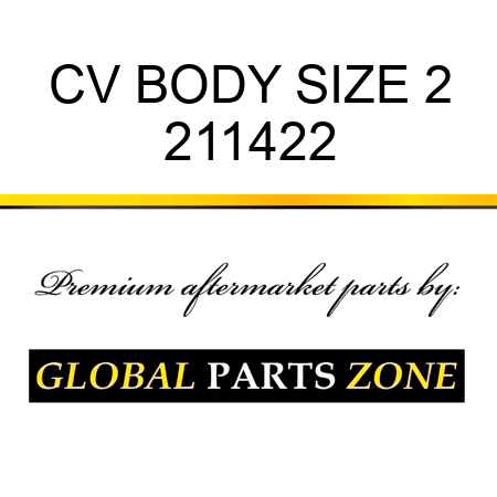 CV BODY SIZE 2 211422