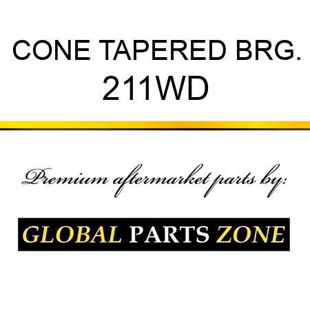 CONE TAPERED BRG. 211WD