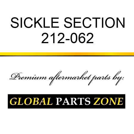 SICKLE SECTION 212-062