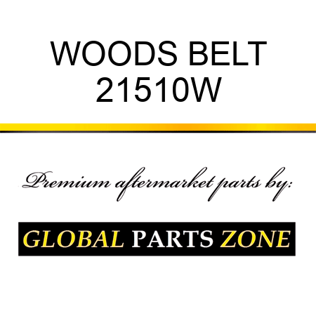 WOODS BELT 21510W