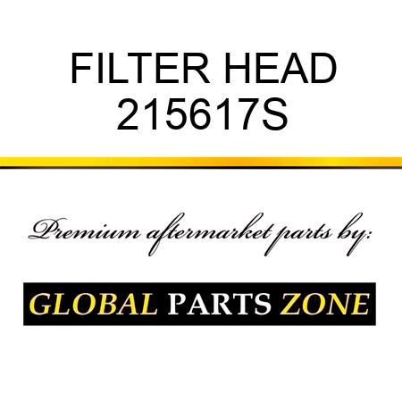 FILTER HEAD 215617S