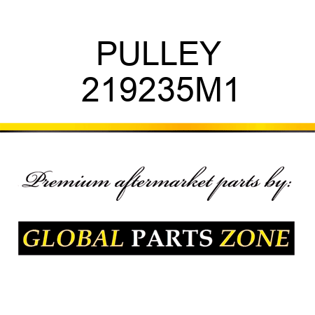 PULLEY 219235M1