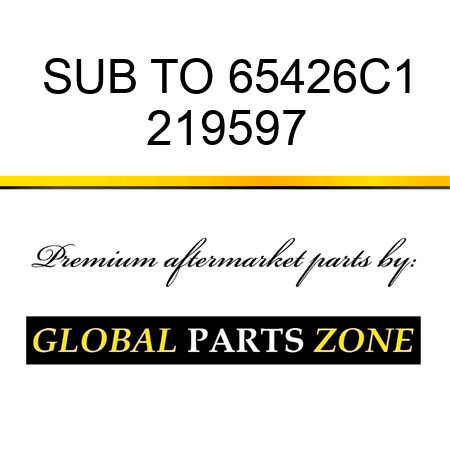 SUB TO 65426C1 219597