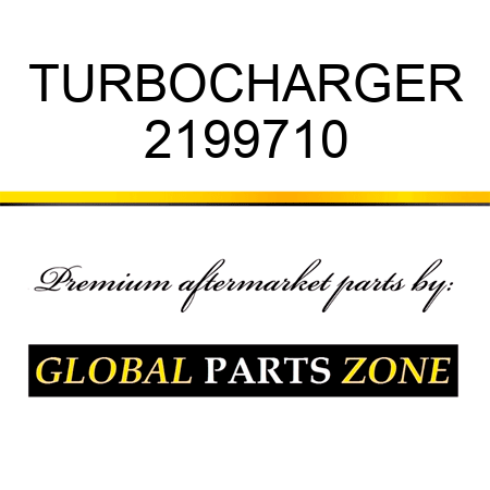 TURBOCHARGER 2199710