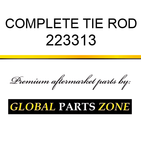 COMPLETE TIE ROD 223313