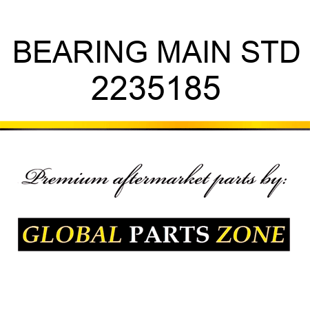 BEARING MAIN STD 2235185