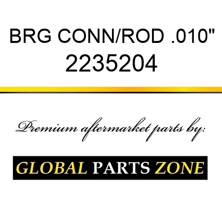 BRG CONN/ROD .010