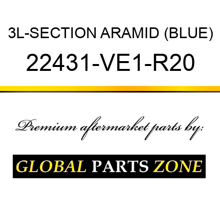 3L-SECTION ARAMID (BLUE) 22431-VE1-R20